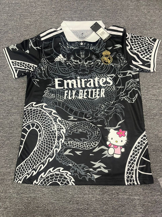 Real Madrid x Hello Kitty Schwarz Konzept 2025