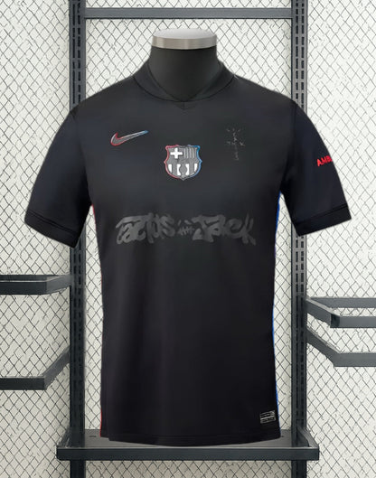 Barcelona x Travis Scott "Schwarz" 2024/25 Trikot