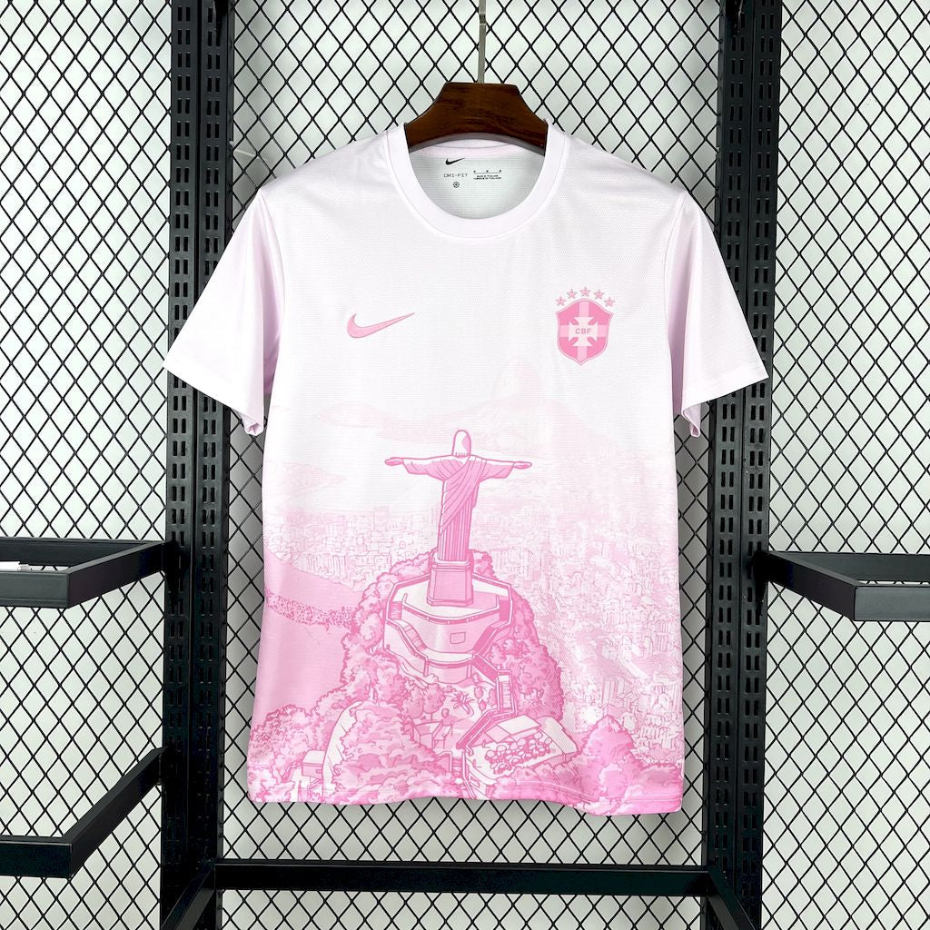 Brasilien "Pinker Jesus" Konzept 2025