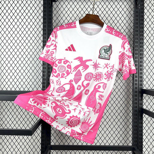 2026 Mexiko Pink Konzept Trikot