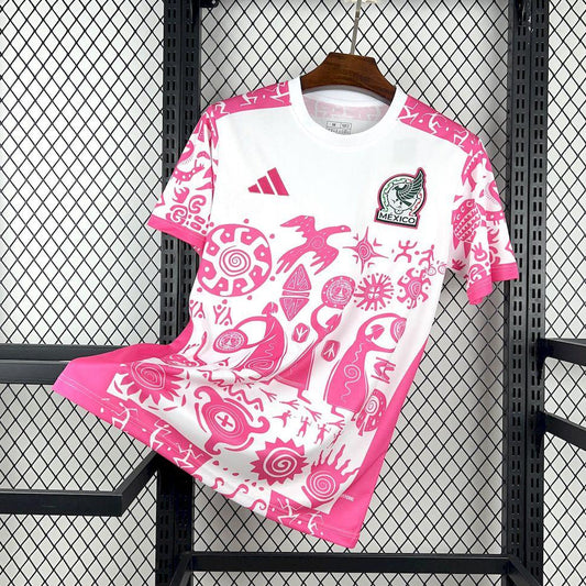 2026 Mexiko Pink Konzept Trikot