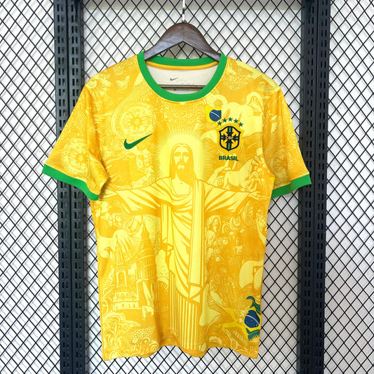 Brasilien "Gelber Jesus" Konzept 2025